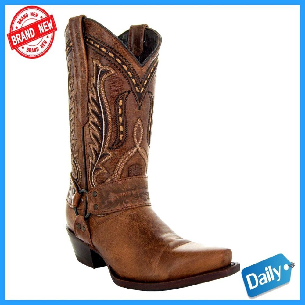 Genuine Leather Cowboy Boots Handcrafted Western Style Comfortable Durable